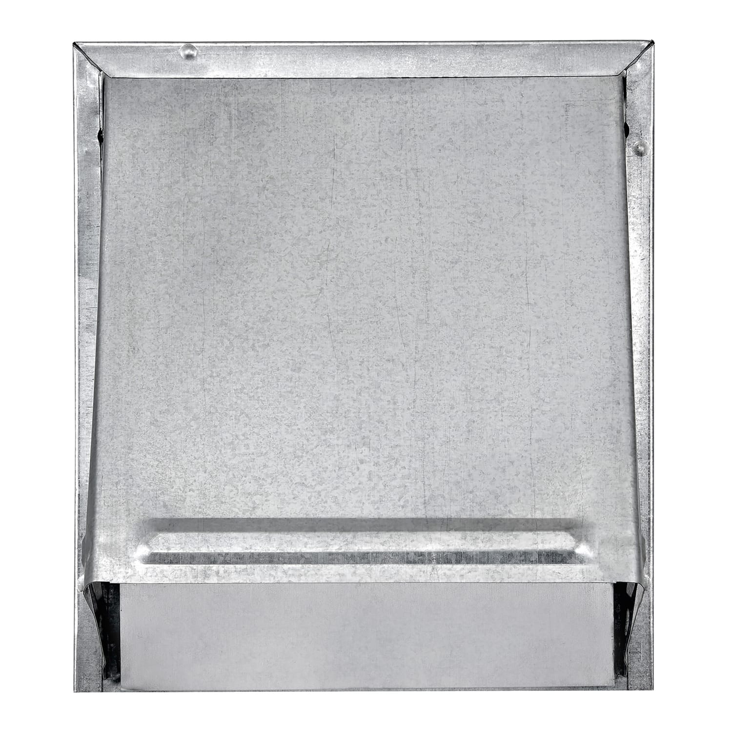 Lambro 6-In. 26-Gauge Galvanized Steel Exhaust Wall Hood Vent with Damper and 11-In. Pipe, 3460G-11