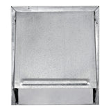 Lambro 6-In. 26-Gauge Galvanized Steel Exhaust Wall Hood Vent with Damper and 11-In. Pipe, 3460G-11