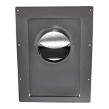 Lambro 6-In. ABS Plastic Roof Exhaust Vent with Damper, Screen, and Snap-on Collar, 356-6