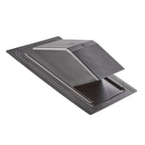 Lambro 6-In. ABS Plastic Roof Exhaust Vent with Damper, Screen, and Snap-on Collar, 356-6