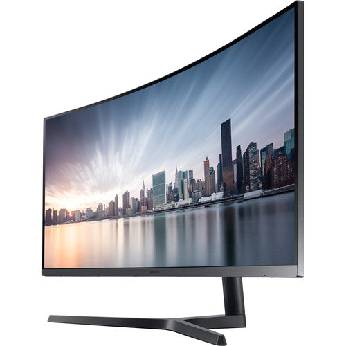 Samsung LC34H890WGNXGO-RB 34" 21:9 UHD Curved Monitor- Certified Refurbished