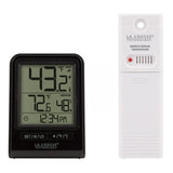 La Crosse Technology Battery-Powered LCD Wireless 2-Piece Digital Weather Thermometer Station with Hygrometer