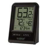 La Crosse Technology Battery-Powered LCD Wireless 2-Piece Digital Weather Thermometer Station with Hygrometer