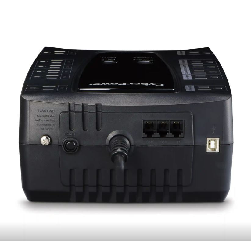 CyberPower LE850G-R New Battery Backup 850VA/460W with Surge Protection UPS - New Battery Certified Refurbished