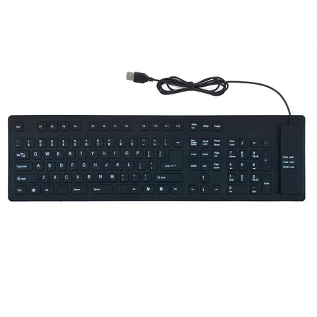 Ciao Tech USB-Powered Computer Roll-up Full Keyboard