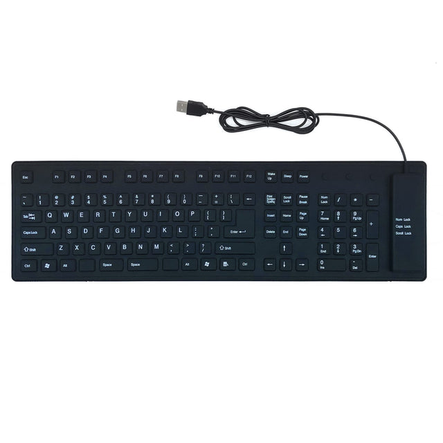 Ciao Tech USB-Powered Computer Roll-up Full Keyboard