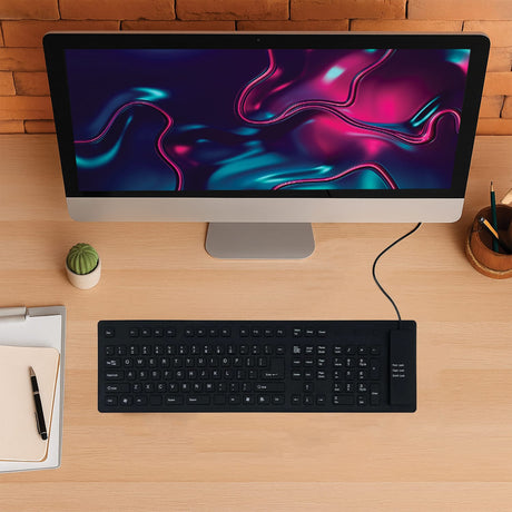 Ciao Tech USB-Powered Computer Roll-up Full Keyboard