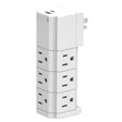 Ciao Tech 9-AC Swiveling Outlet and 2-USB Port 540-Joules Surge Protector Wall Tap, CPAT900-067