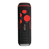 LifeGear 100-Lumen Stormproof USB Crank Flashlight and Radio
