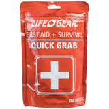 LifeGear 88-Piece Quick Grab First Aid and Survival Kit