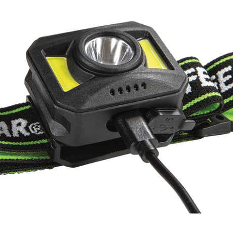 LifeGear Adventure 300-Lumen Rechargeable Headlamp