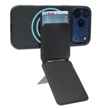 TUFF8 Foldable Origami Wallet Stand for Cellphones, MagSafe Compatible