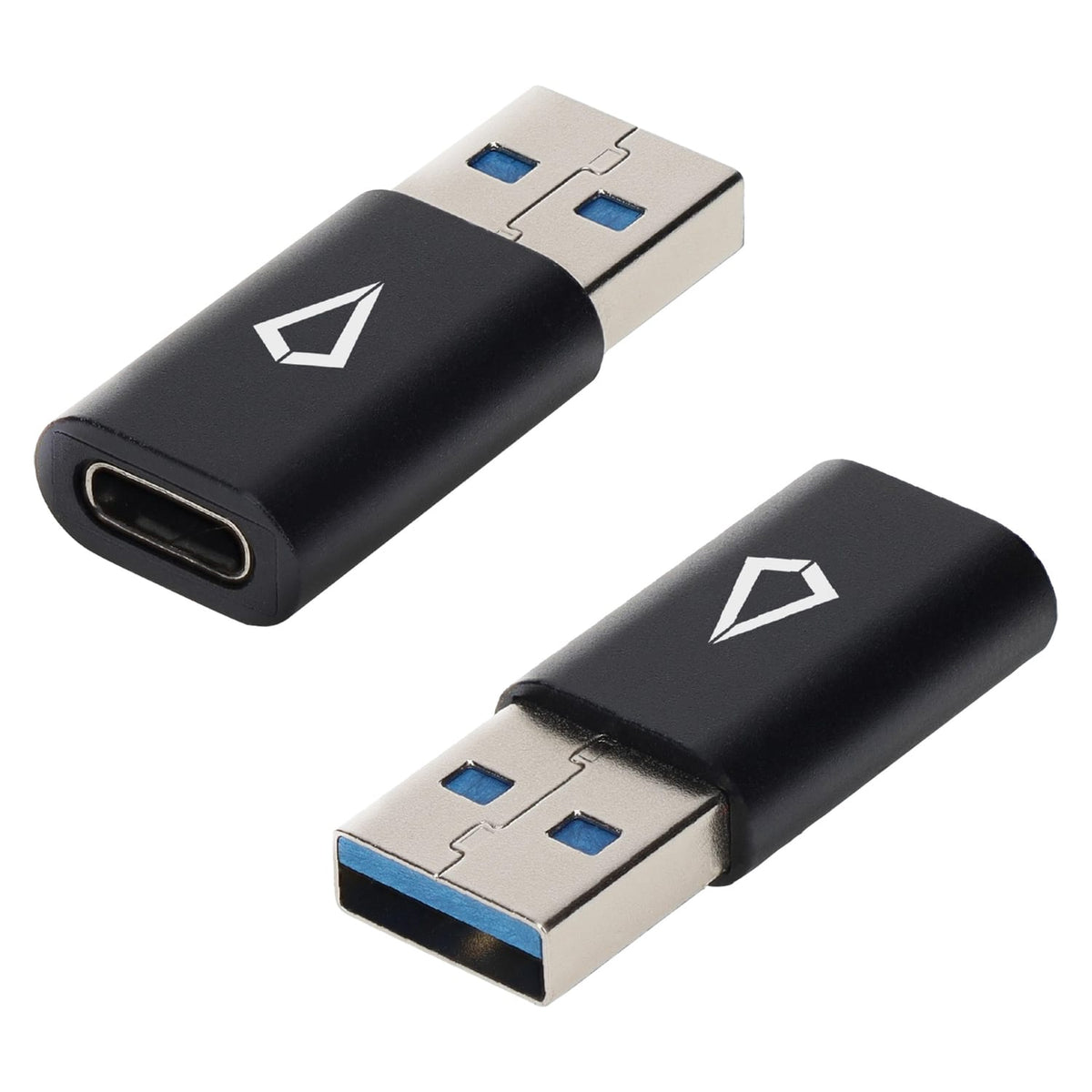 LBT USB-C to USB-A Adapter, USB 3.0, 2 Pack