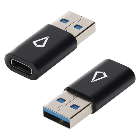 LBT USB-C to USB-A Adapter, USB 3.0, 2 Pack