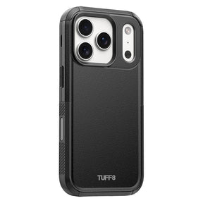 TUFF8 iPhone 18 Pro/17 Pro Impact+ Triple-Layer Rugged Case, MagSafe Compatible