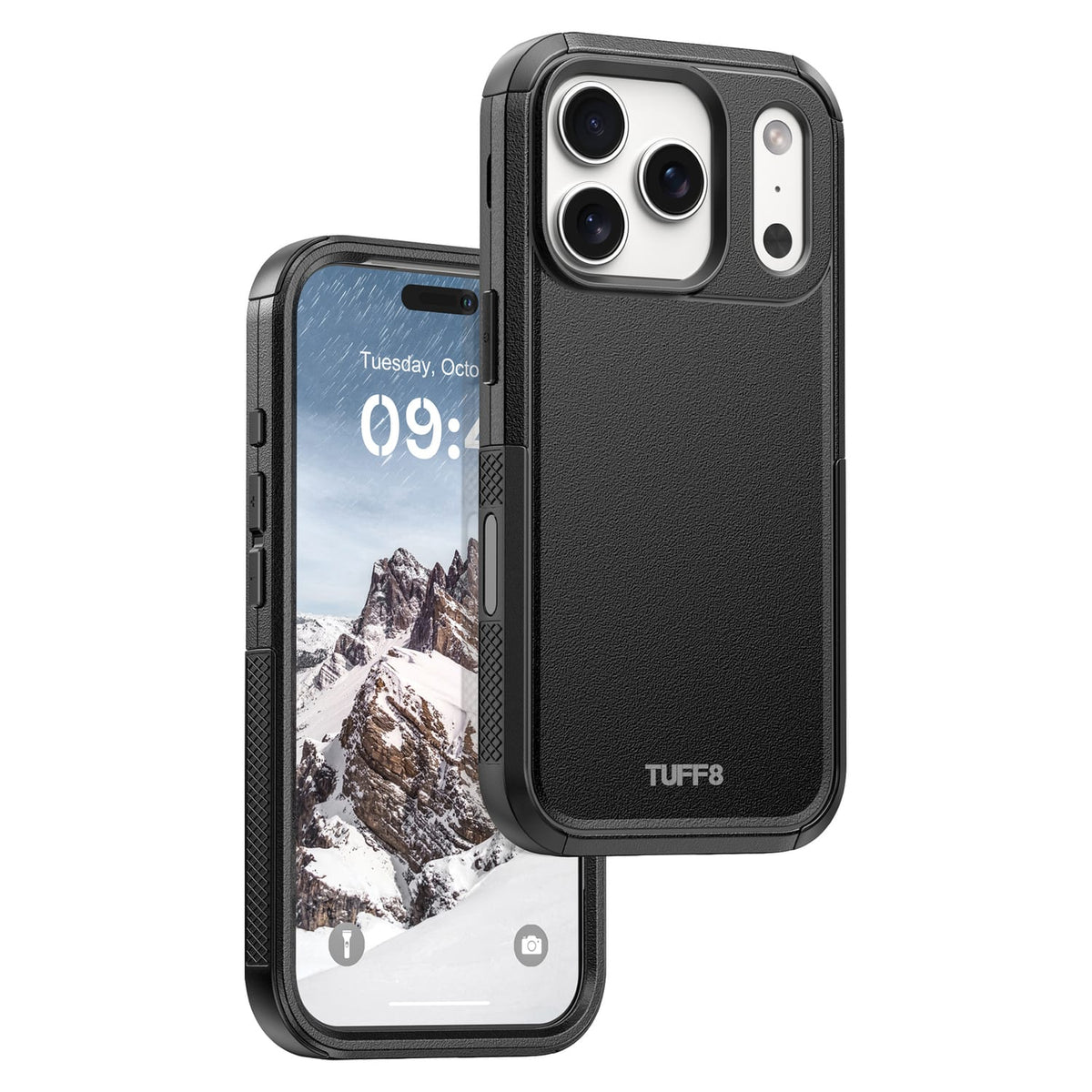 TUFF8 iPhone 18 Pro/17 Pro Impact+ Triple-Layer Rugged Case, MagSafe Compatible