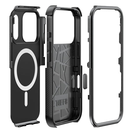TUFF8 iPhone 18 Pro/17 Pro Impact+ Triple-Layer Rugged Case, MagSafe Compatible