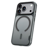 TUFF8 iPhone 18 Pro/17 Pro GlideGuard Case, MagSafe Compatible, Smoke Black