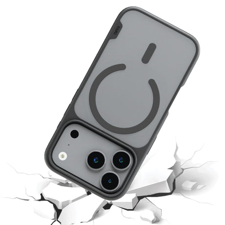 TUFF8 iPhone 18 Pro/17 Pro GlideGuard Case, MagSafe Compatible, Smoke Black