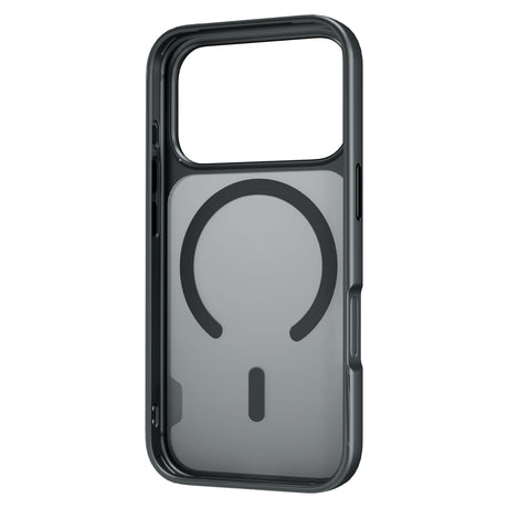 TUFF8 iPhone 18 Pro/17 Pro GlideGuard Case, MagSafe Compatible, Smoke Black
