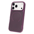 TUFF8 iPhone 18 Pro/17 Pro GlideGuard Case, MagSafe Compatible, Dark Cherry