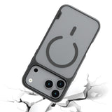 TUFF8 iPhone 18 Pro Max/17 Pro Max GlideGuard Case, MagSafe Compatible, Smoke Black