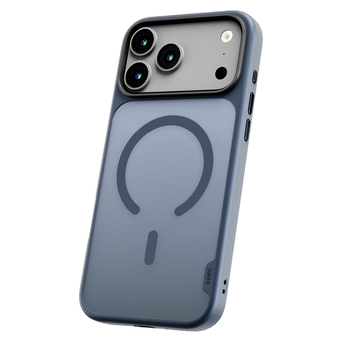 TUFF8 iPhone 18 Pro Max/17 Pro Max GlideGuard Case, MagSafe Compatible, Blue