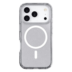 TUFF8 iPhone 18 Pro/17 Pro Glitz Clear Case, MagSafe Compatible