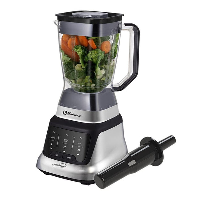 Koblenz LKM 9406 1200-Watt 68-Oz. Professional Blender, Black/Silver