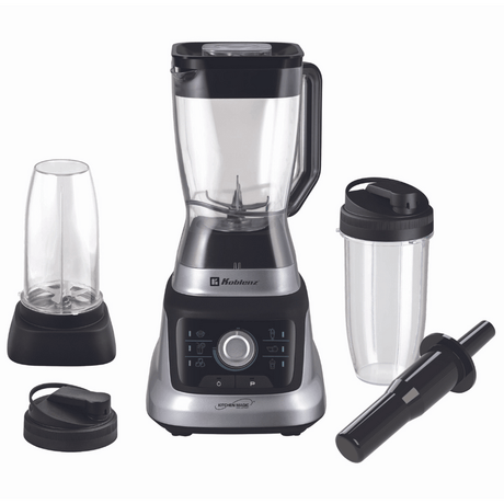 Koblenz LKM 9610 1400-Watt 68-Oz. Professional Blender, Black/Silver