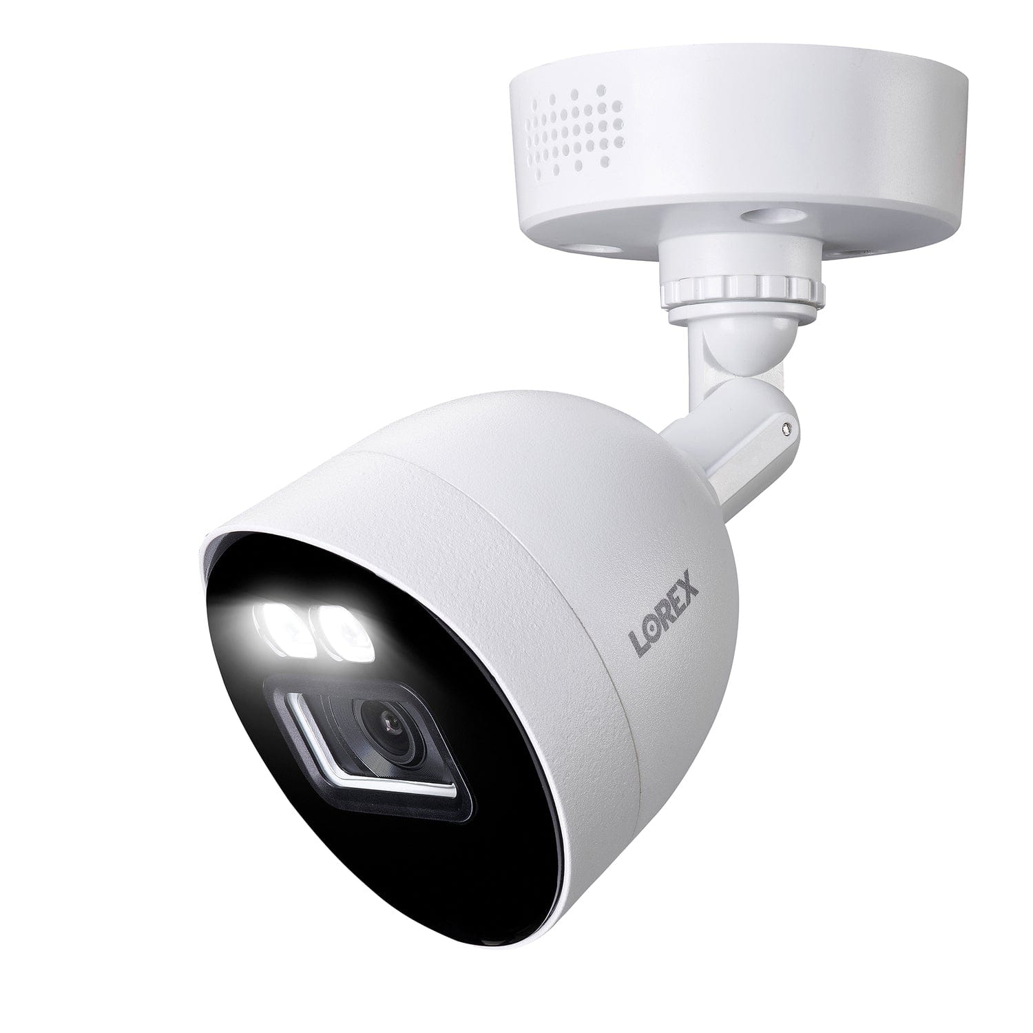 Lorex Fusion 4K 8.0-MP 20-Camera-Capable, 16 Wired, 4 Fusion Wi-Fi 2-TB DVR System with 8 Wired Smart Deterrence Cameras, D863A62B-8DA8