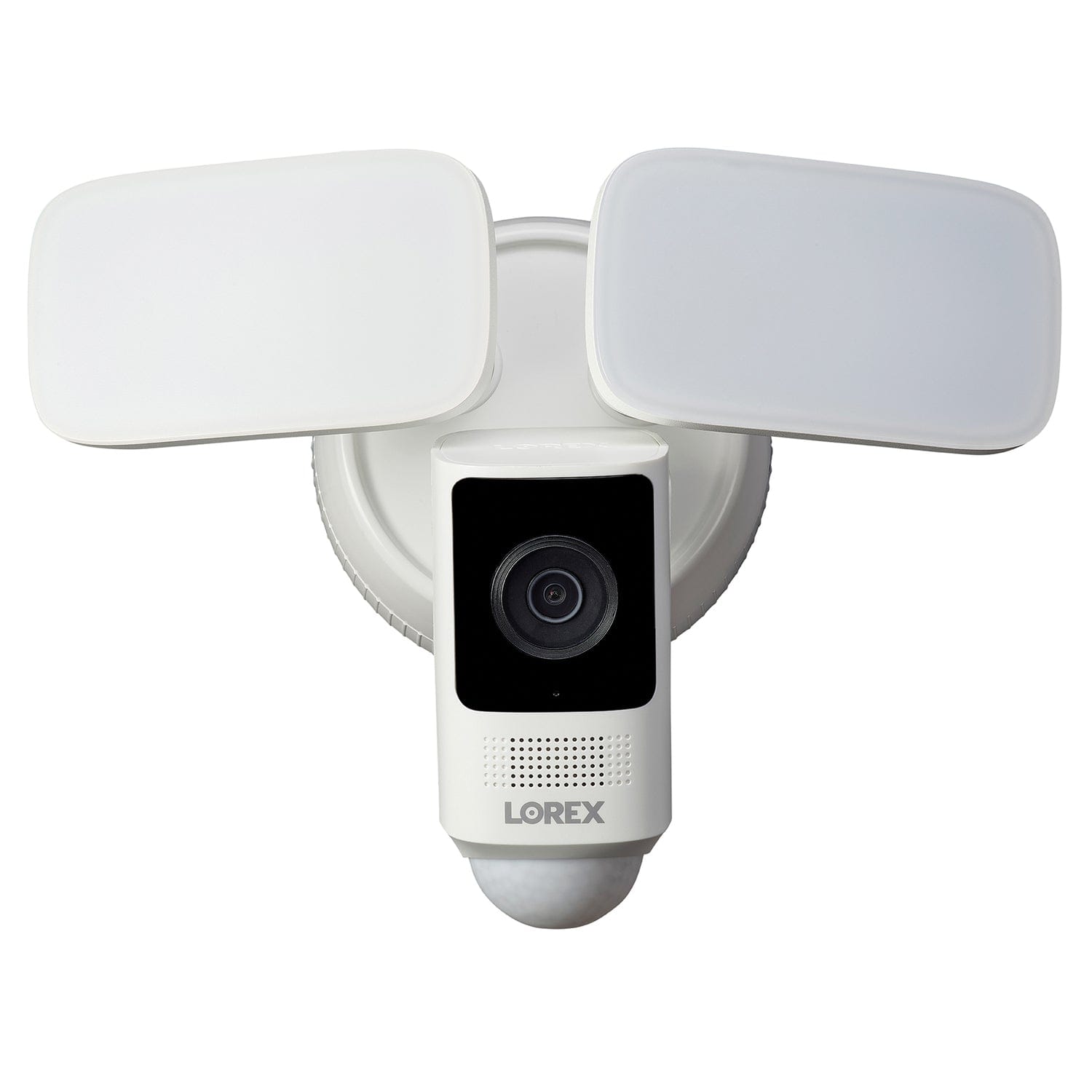 Lorex Wi-Fi 2K 4.0-MP Wired Floodlight Security Camera, White