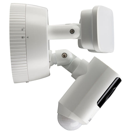 Lorex Wi-Fi 2K 4.0-MP Wired Floodlight Security Camera, White