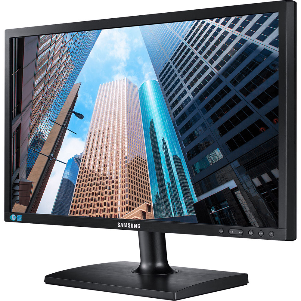 Samsung LS22E20KBSV/GO 22" 1920 x 1080 60Hz FHD Monitor for Business - Certified Refurbished