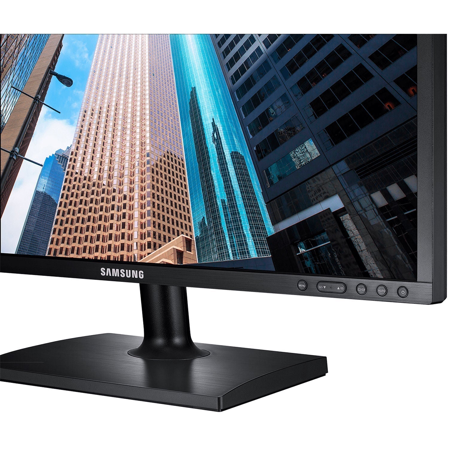 Samsung LS22E20KBSV/GO 22" 1920 x 1080 60Hz FHD Monitor for Business - Certified Refurbished