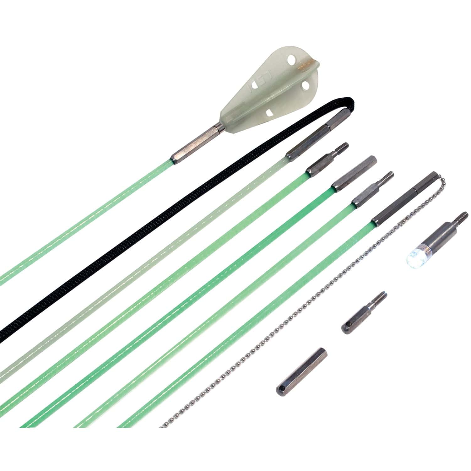 Labor Saving Devices 36-Ft. Creep-Zit Pro FiberFuse Wire-Running Rod Kit