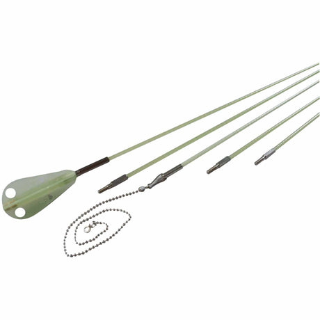 Labor Saving Devices 30-Ft. Creep-Zit FiberFuse Luminous Wire-Running Rod Kit, 81-230