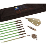 Labor Saving Devices 24-Ft. Creep-Zit Compact FiberFuse Wire-Running Rod Kit