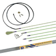 Labor Saving Devices 36-Ft. RoyRods Pro FiberFuse Quick-Connect Wire-Running Rod Kit