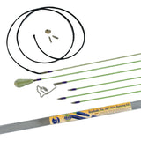 Labor Saving Devices 36-Ft. RoyRods Pro FiberFuse Quick-Connect Wire-Running Rod Kit