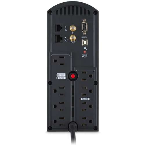 CyberPower Simulated Sine Wave 1500VA/900W 8 Outlets Battery Backup UPS