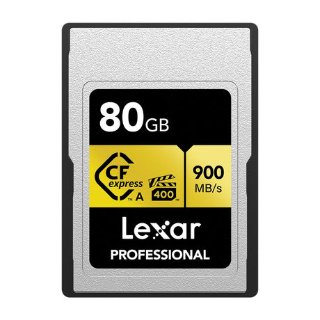 Lexar Professional CFexpress Type A Card GOLD Series, 80 GB, 80 GB