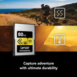Lexar Professional CFexpress Type A Card GOLD Series, 80 GB, 80 GB