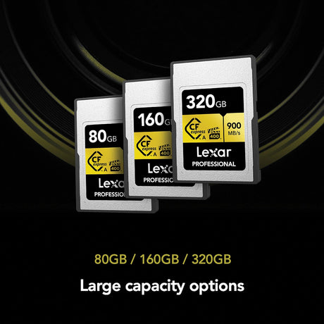 Lexar Professional CFexpress Type A Card GOLD Series, 80 GB, 80 GB