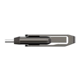 Lexar JumpDrive D400 USB 3.2 Gen 1 Dual Drive with USB-C and USB-A Connectors, 64 GB