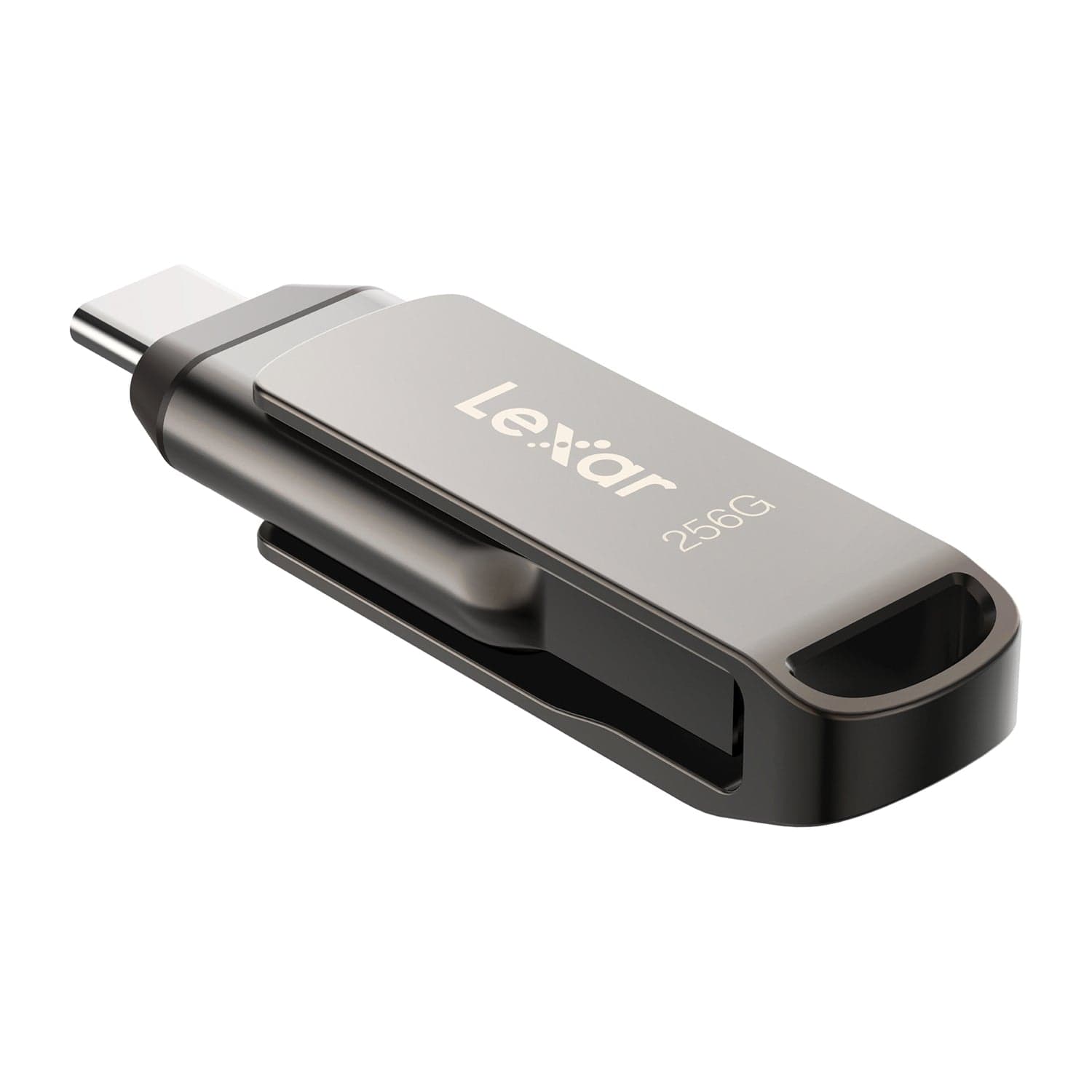 Lexar JumpDrive D400 USB 3.1 Dual Drive with USB-C and USB-A Connectors, 256 GB