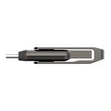 Lexar JumpDrive D400 USB 3.1 Dual Drive with USB-C and USB-A Connectors, 256 GB