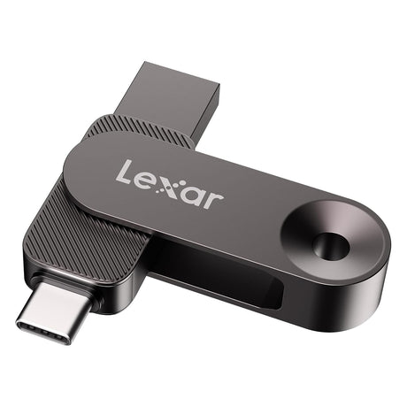 Lexar JumpDrive D500 USB 3.2 Gen 1 Solid-State Dual Drive with USB-C and USB-A Connectors, 1 TB