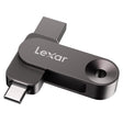 Lexar JumpDrive D500 USB 3.2 Gen 1 Solid-State Dual Drive with USB-C and USB-A Connectors, 256 GB