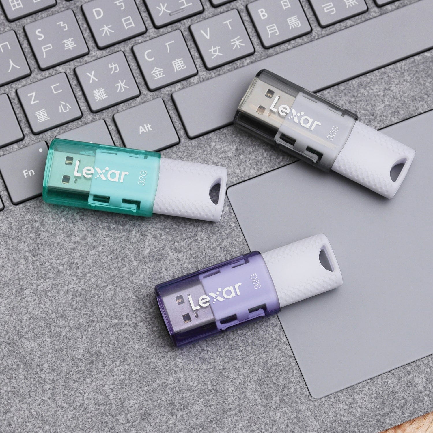 Lexar JumpDrive S60 32-GB USB 2.0 Flash Drives, 5 Pack